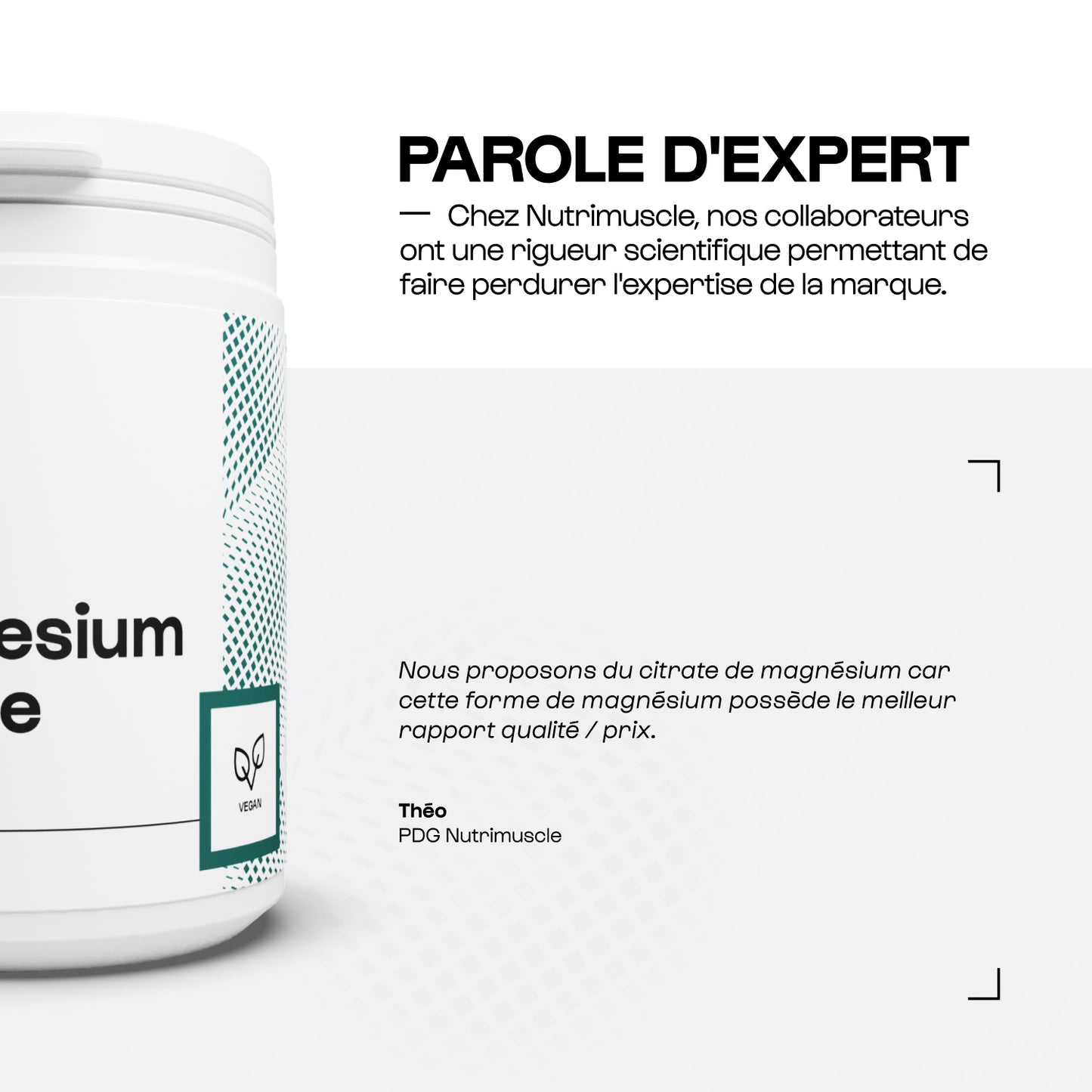 Citrate de Magnésium en gélules