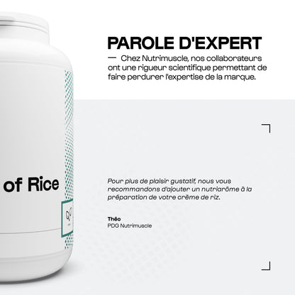 Crème de riz