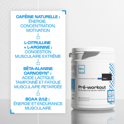 Pré-workout Musclepump - avec caféine