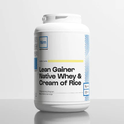 Lean Gainer Whey Crème de riz