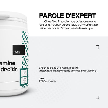Mix Glucosamine + Chondroïtine en gélules